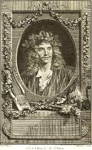 Portrait de Molière - Mignard - Cathelin