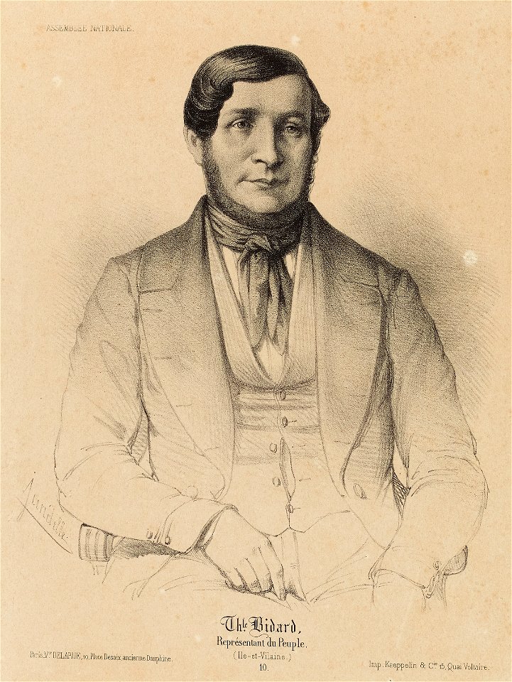 Portrait de Théophile Bidard de la Noë