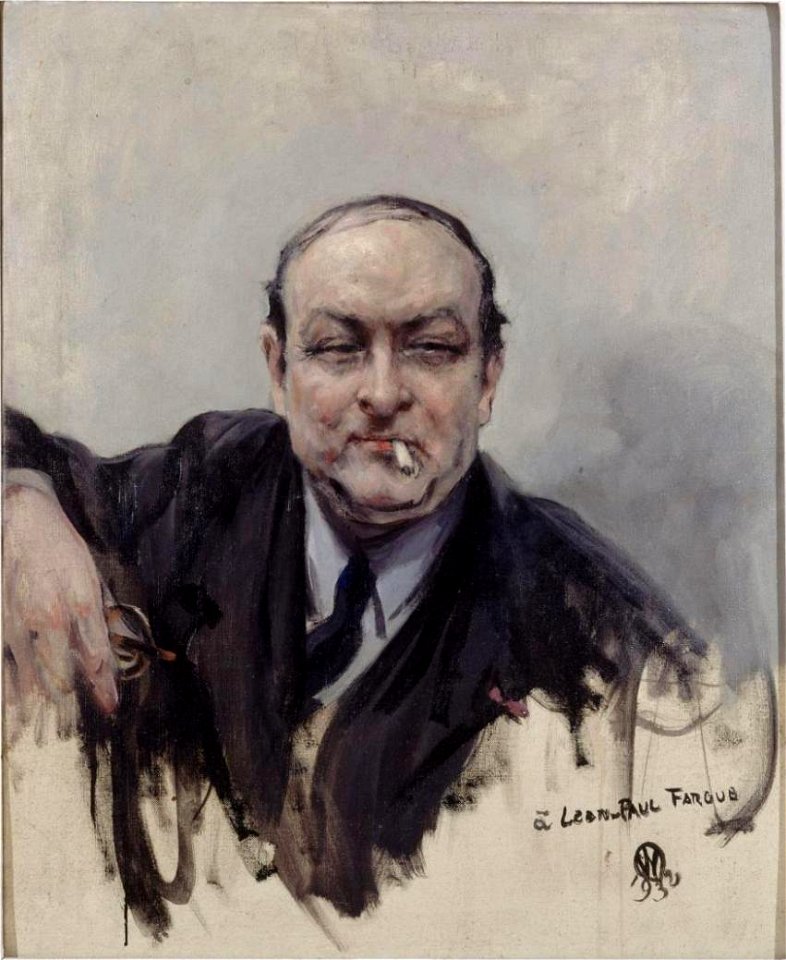 Portrait de Léon-Paul Fargue par Raymond Woog
