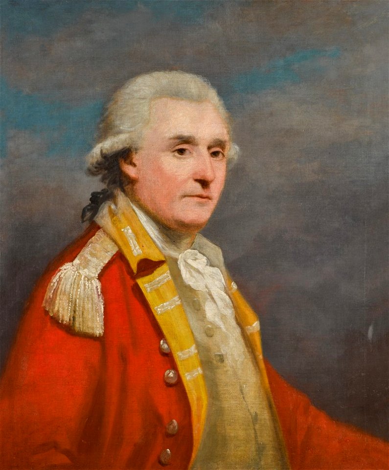 Portrait of a gentleman, bust-length, in East India Company uniform 