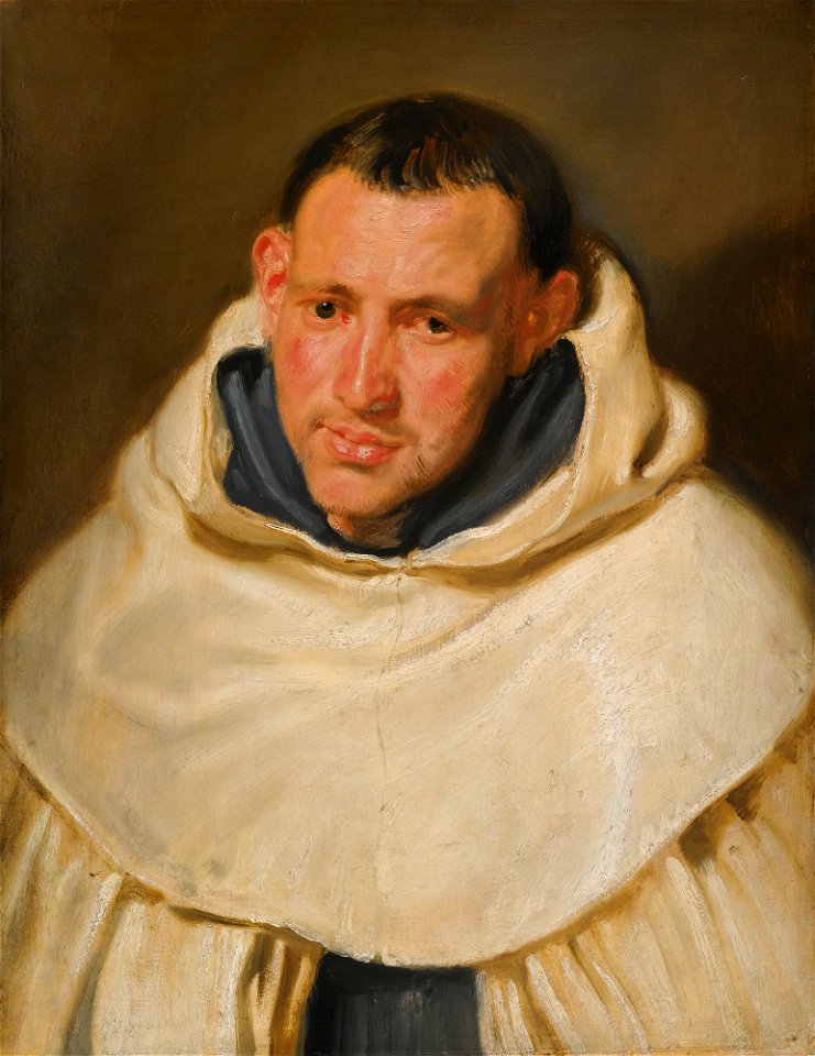 Portrait of a Carmelite monk (by Sir Anthony van Dyck)