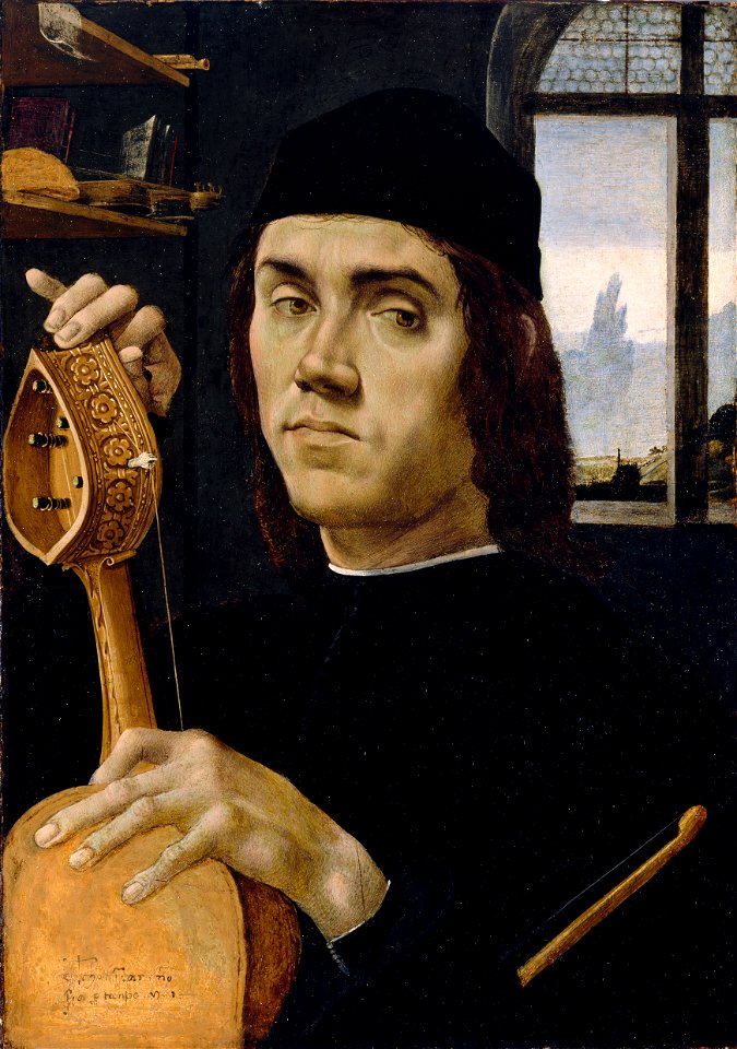 Portrait of a Musician P1833