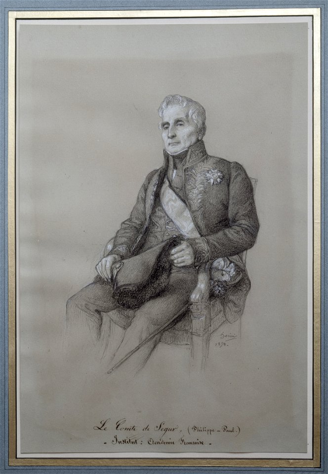 Portrait du général Philippe Paul de Ségur