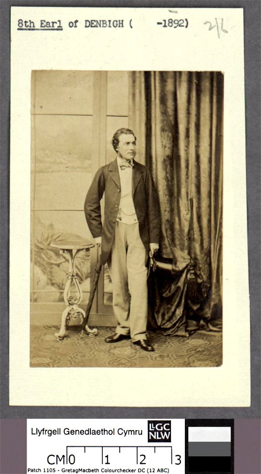 Portrait of 8th Earl of Denbigh (-1892) (4670001)