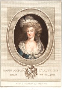 Portrait de Marie-Antoinette - Curtis. Free illustration for personal and commercial use.