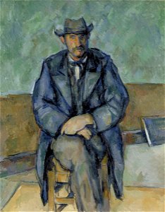 Portrait de paysan, par Paul Cézanne, FWN 542