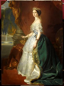 Portrait de l'impératrice Eugénie 1853