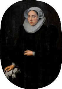 Portrait of a lady, by Jan Cornelisz van 't Woudt