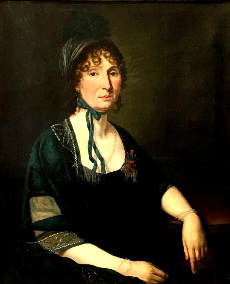 Portrait d’une princesse bavaroise, présumée de Marie Elisabeth de Wittelsbach, veuve du Maréchal Berthier