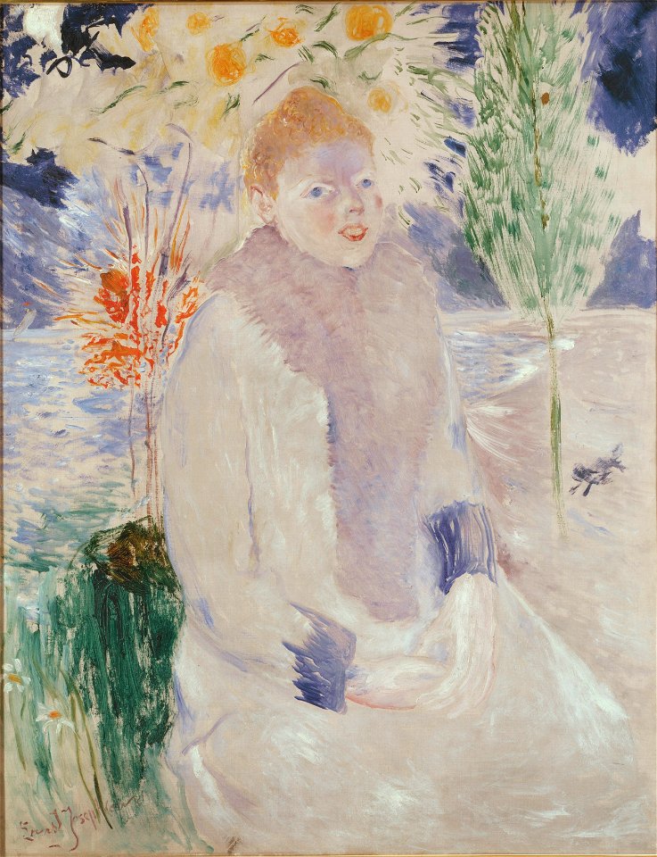 Portrait of a Lady (Ernst Josephson) - Nationalmuseum - 20656