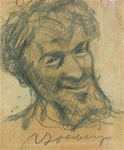Portrait of a Bearded Man by Theo van Doesburg Centraal Museum AB4193