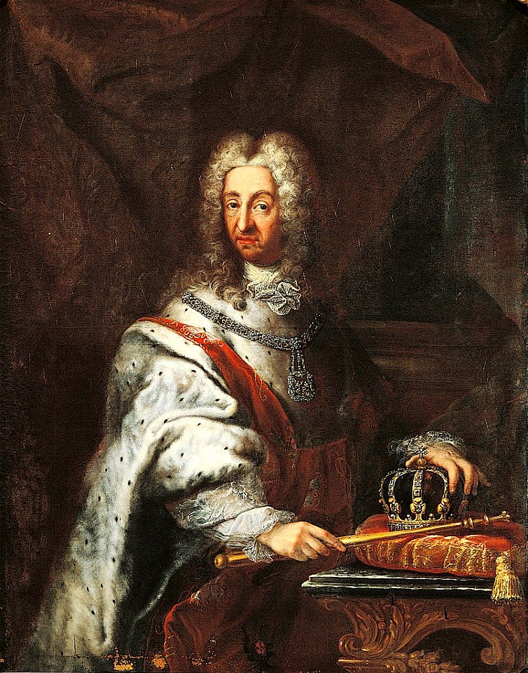 Portrait of a King of Sardinia in gala dress - Racconigi