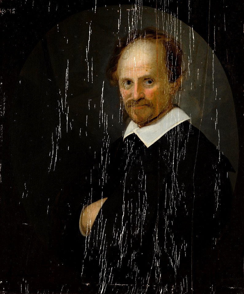 Portrait of a Man by Karel Slabbaert Mauritshuis 751