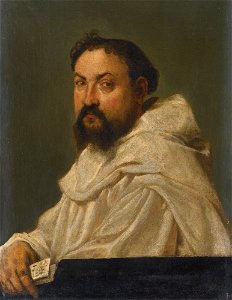Portrait of a Carthusian monk (by Circle of Giovanni Battista Moroni)