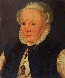 Portrait der Ermgart von Bemmelsberg 1574