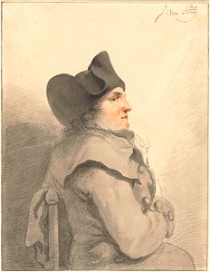 Portrait of a Man by Jacob van Strij Rijksmuseum Amsterdam RP-T-1953-262