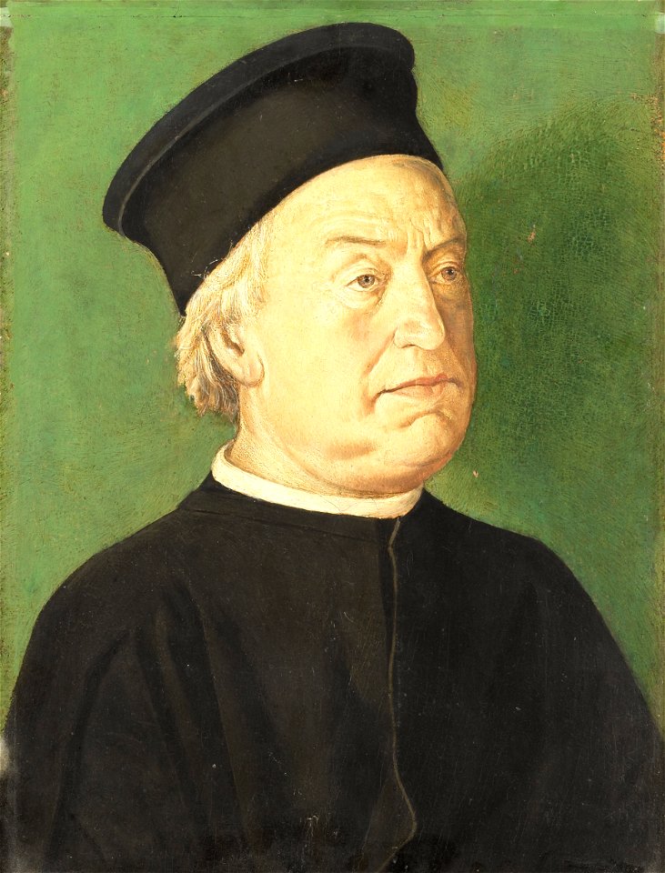 Portrait of a Man manner of Melozzo da Forlì Rijksmuseum Amsterdam SK-A-3315