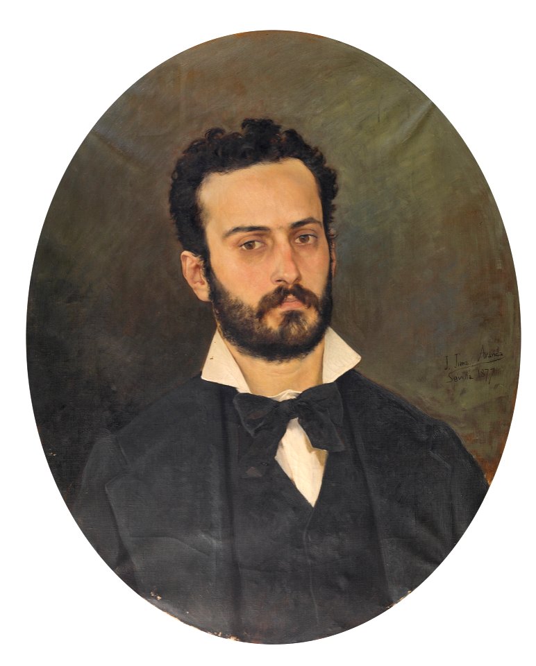 Portrait of a Gentleman José Jiménez Aranda 1877