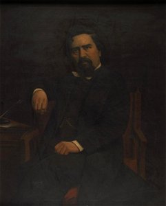 Portrait of a bearded minister
