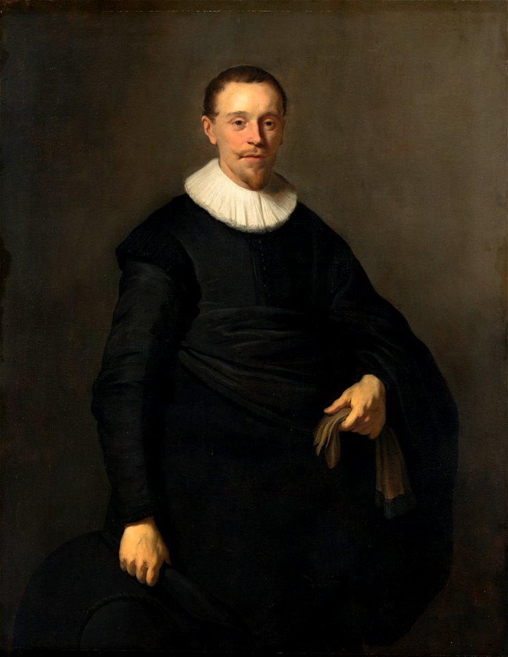 Portrait of a Man by Jacob Adriaensz. Backer Mauritshuis 826