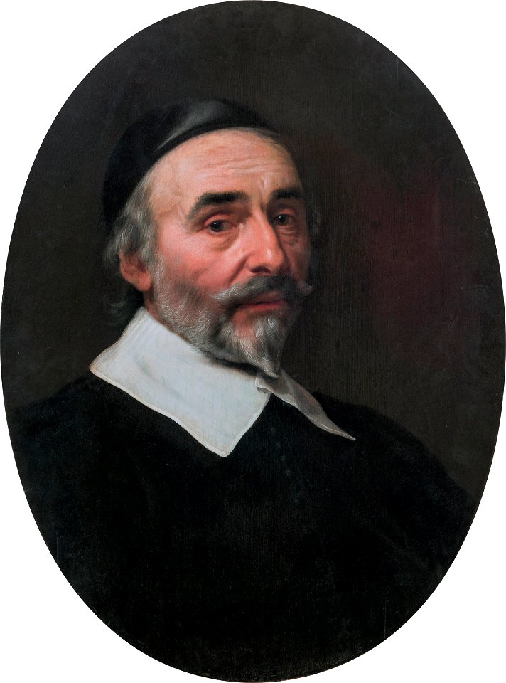 Portrait of a man, possibly Dammas Jansz Pesser, by Bartholomeus van der Helst
