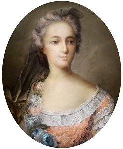 Portrait einer Dame Pastell Italien 19Jh