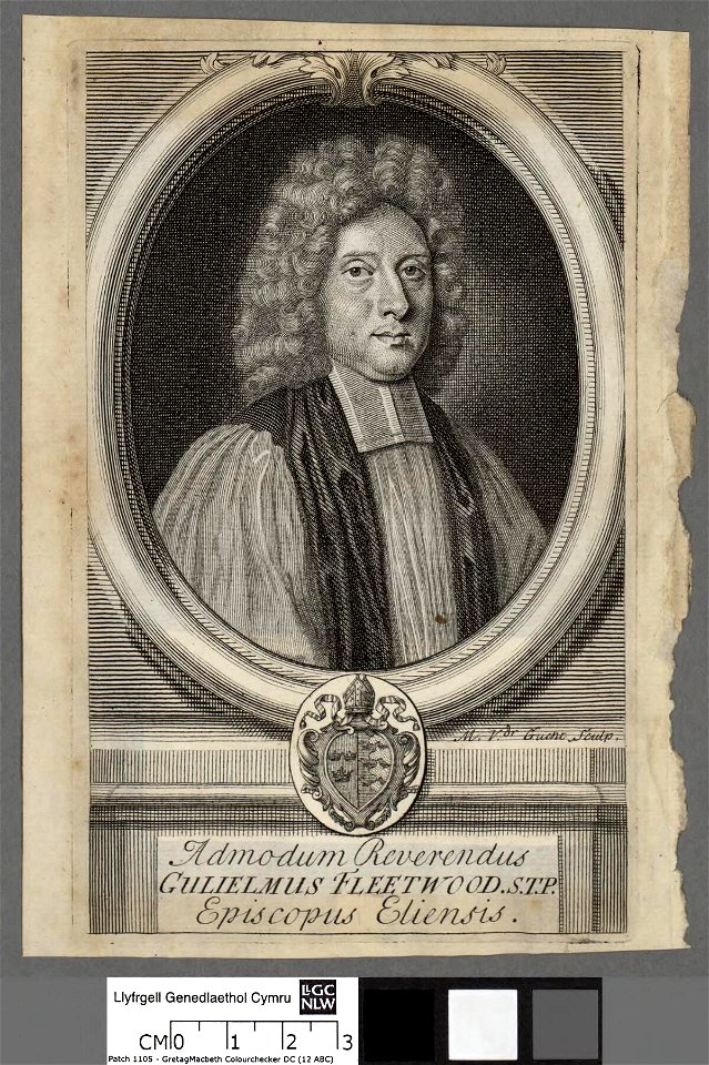 Portrait of Admodum Reverendus Guiliemus Fleetwood. S.T.P. Episcopus Eliensis (4674135)