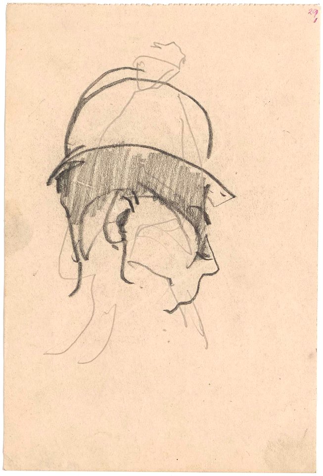 Portrait of a Man by Theo van Doesburg Centraal Museum AB4588