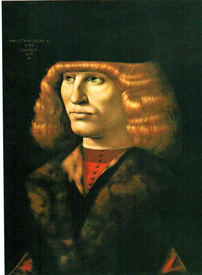Portrait of a young man - Ambrogio de Predis