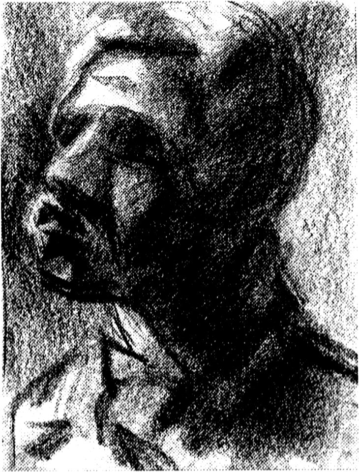 Portrait of a Man, Three-Quarter View, Facing Left by Theo van Doesburg veilinghuis J.L. Beijers 1968-11-27