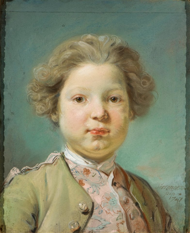 Portrait of a Boy (Jean-Baptiste Perronneau) - Nationalmuseum - 26209
