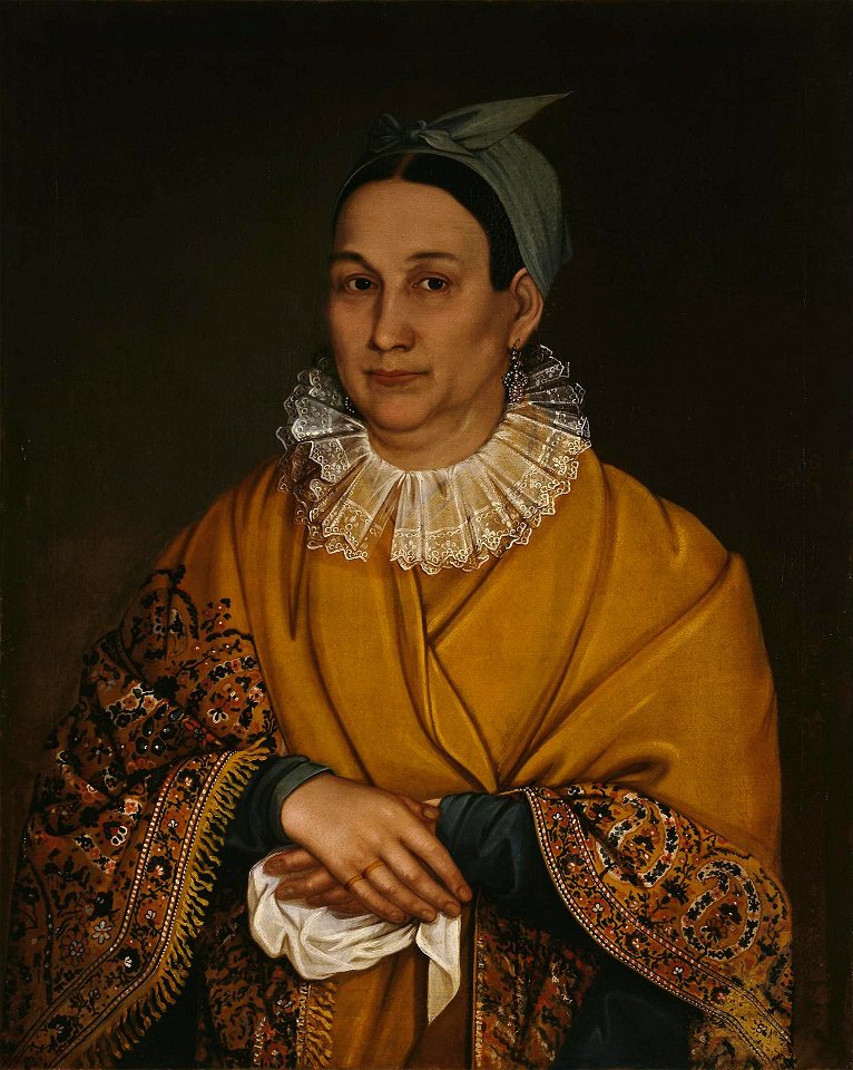 Portrait of a Merchants Wife (Tarkhanov, 1836)