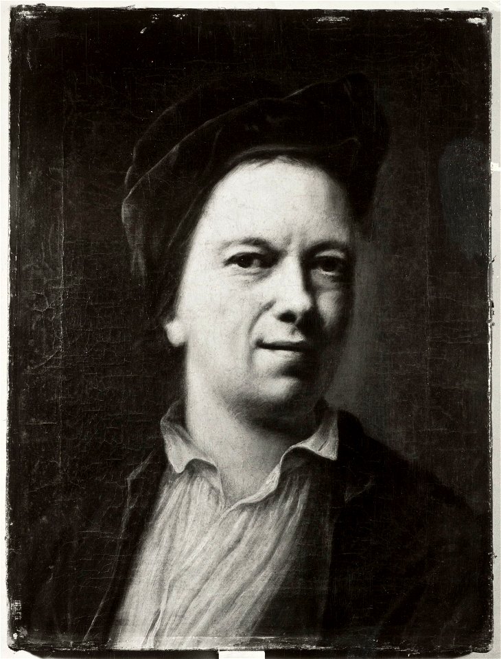 Portrait of a Man, possibly a Self-portrait (Balthasar Denner) - Nationalmuseum - 22278