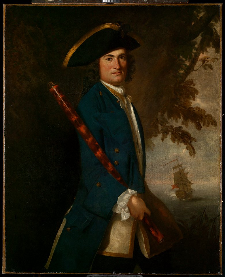 Portrait of a Naval Lieutenant, 1749 RMG L9770