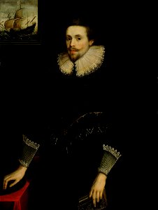Portrait of a Naval Officer Aged 24, 1619 RMG BHC3131