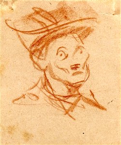 Portrait of a Woman with a Hat by Theo van Doesburg Centraal Museum AB4325