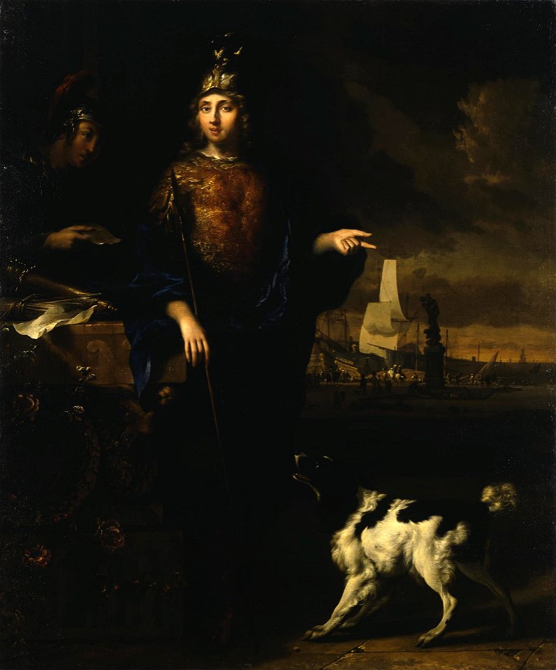 Portrait of a Military Leader by Jan Weenix