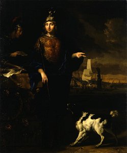 Portrait of a Military Leader by Jan Weenix