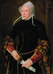 Portrait of a woman, by Northern Netherlandish School of circa 1560