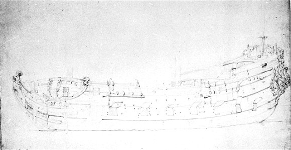 Portrait of a Dutch frigate RMG PW6839