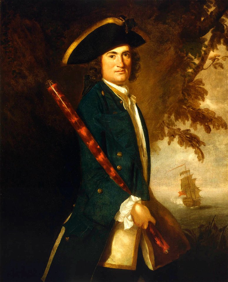 Portrait of a Naval Lieutenant, 1749 RMG BHC3114