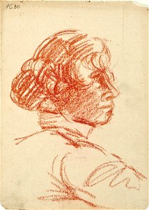 Portrait of a Woman by Theo van Doesburg Centraal Museum AB4336