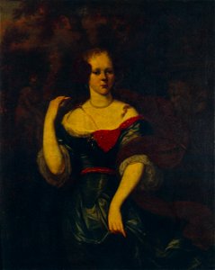 Portrait of a Young Girl by Richard Brakenburgh Rijksdienst voor het Cultureel Erfgoed B2762
