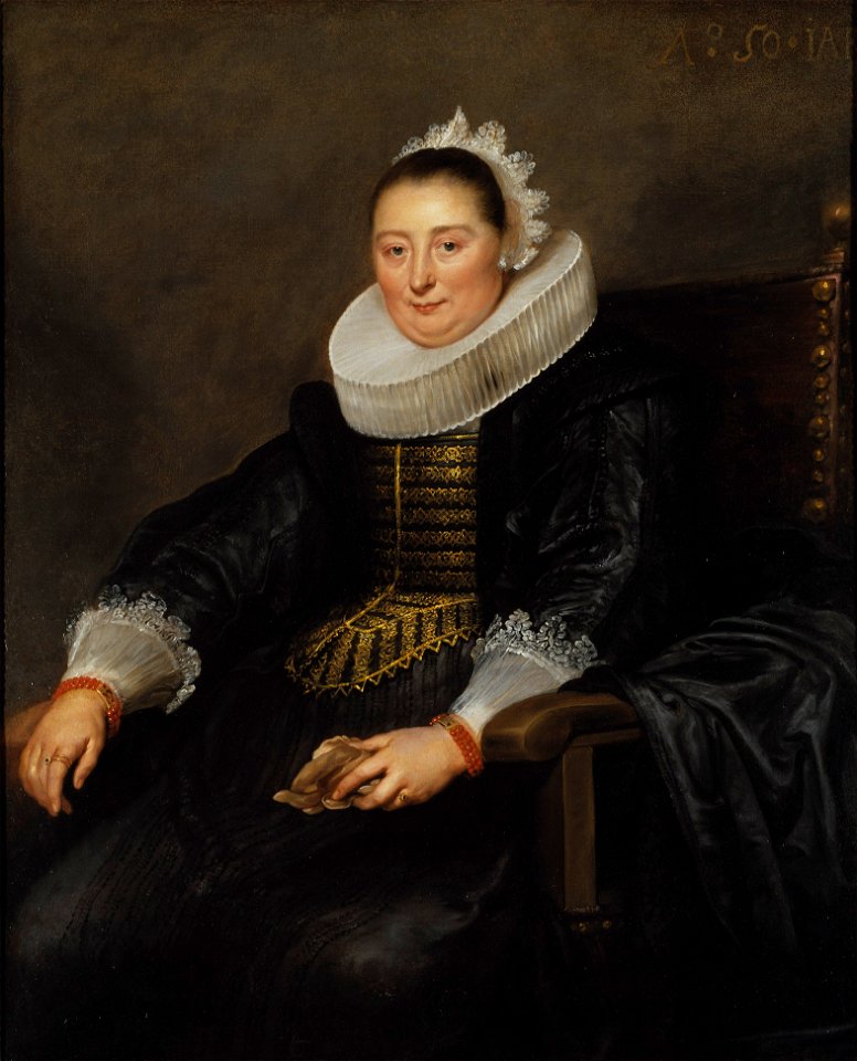 Portrait of a Lady (Cornelis de Vos) - Nationalmuseum - 17412