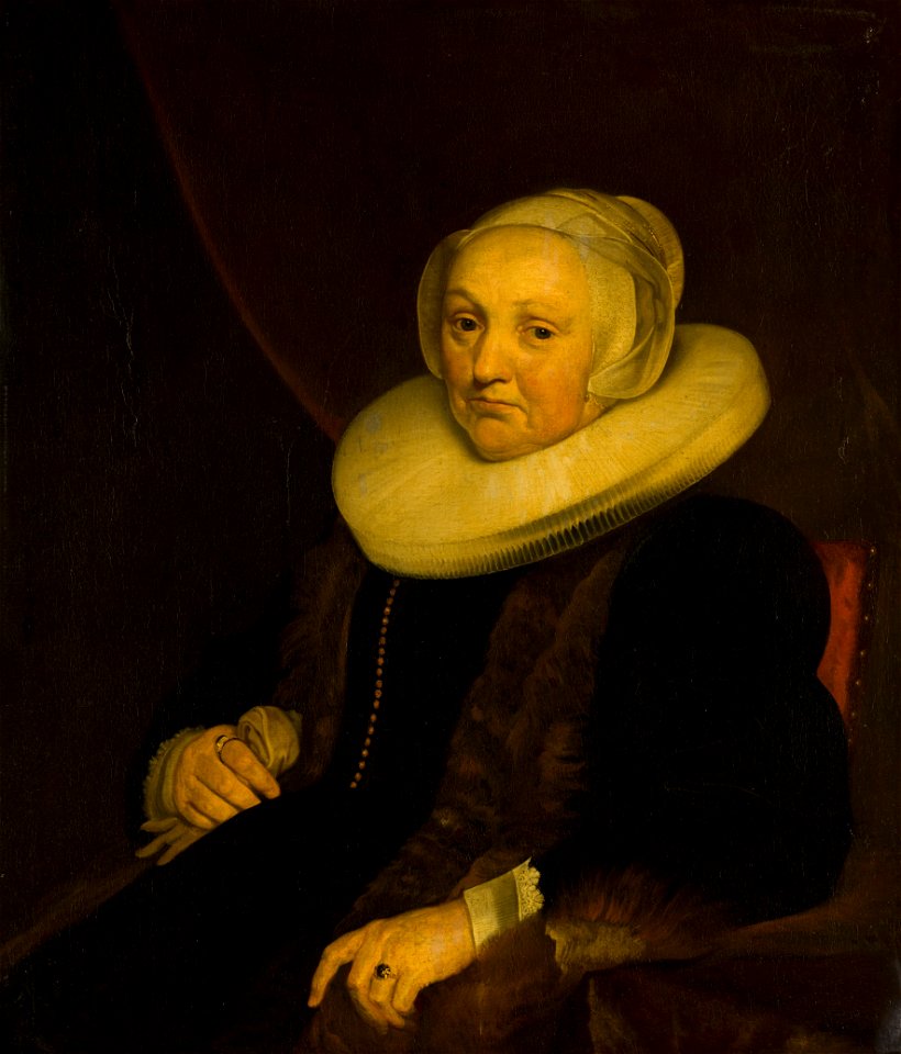 Portrait of a Lady by Jacob van Loo Mauritshuis 599