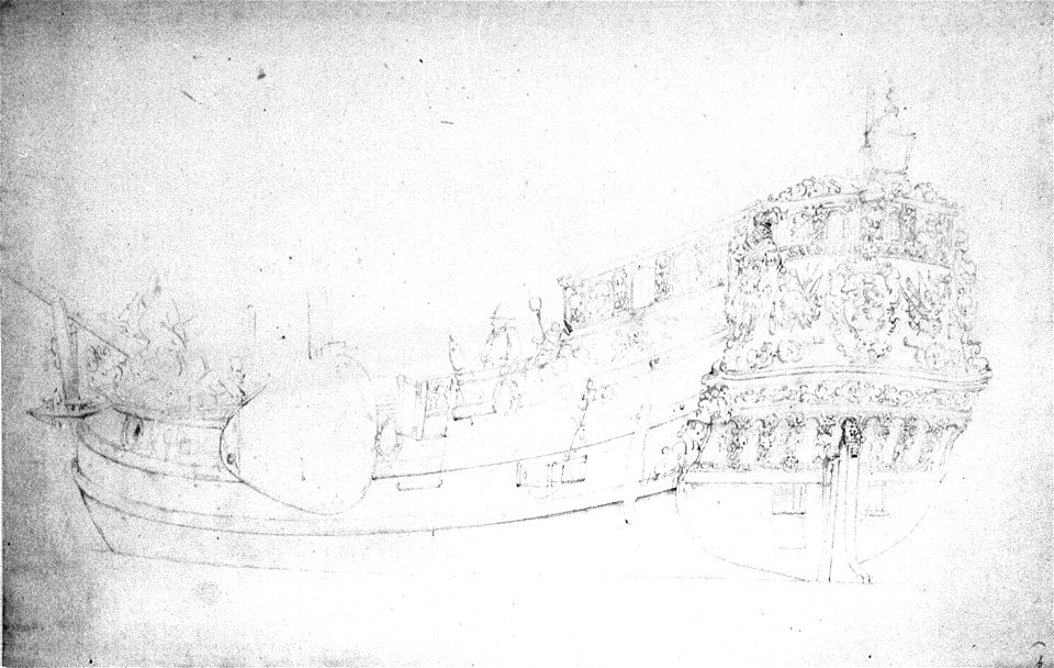 Portrait of a States yacht RMG PW6842