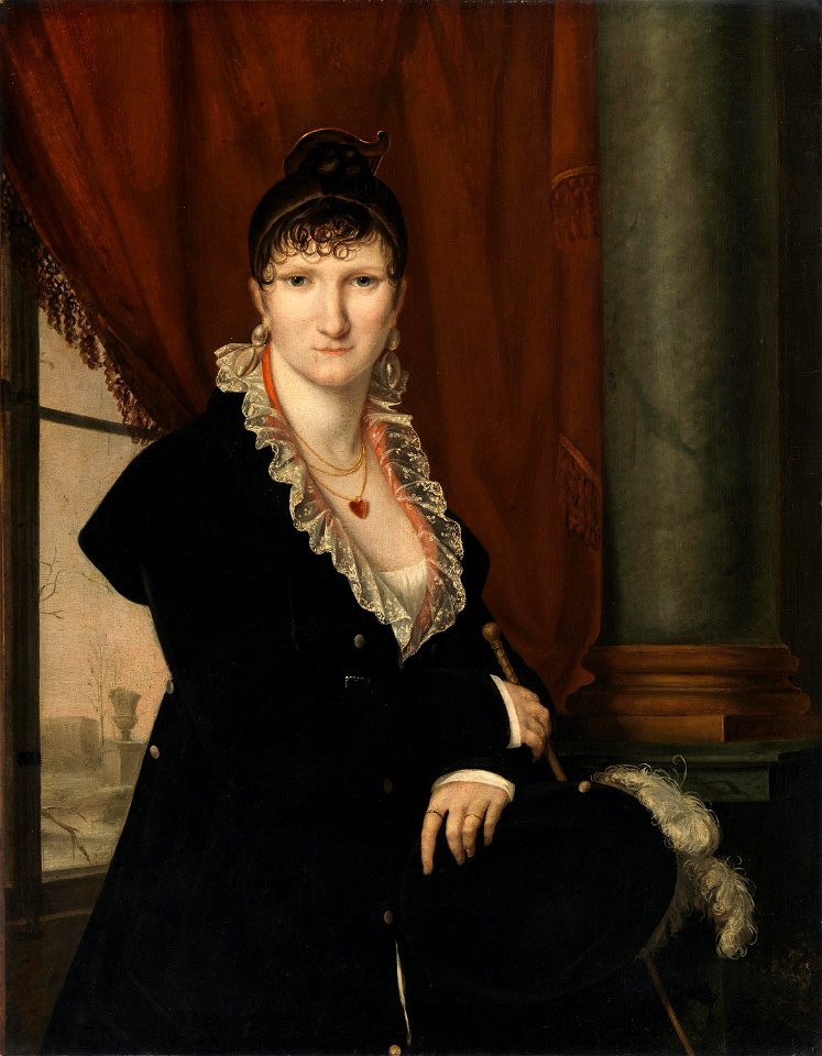 Portrait of a Lady by Nanine Vallain (National Gallery of Ireland ...