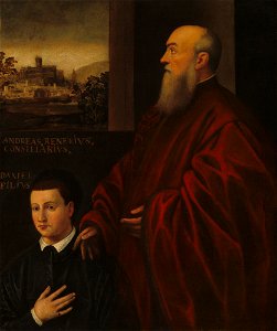 Portrait of a Man and Boy A24728