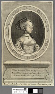 Portrait of Anna Bvllen Regina Angliae Elizabethae Reginae Mater (4671272)