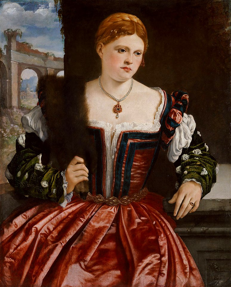 Portrait of a Young Lady with a Zibellino GG 1914